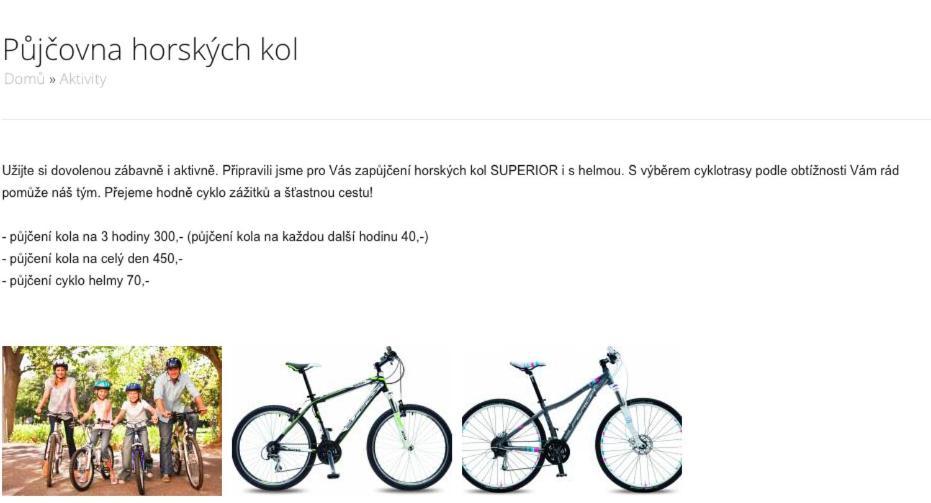 Sport Apartman Dm Dolní Morava Eksteriør billede